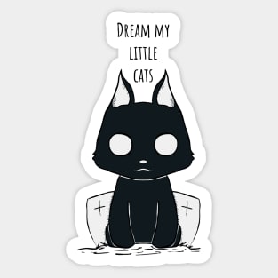 Dream of a Thousand Cats Sticker